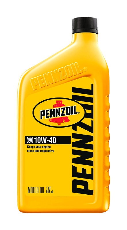 PENNZOIL Pennzoil 550035160 4-Cycle Conventional Motor Oil 10W-40 1 qt 550035160