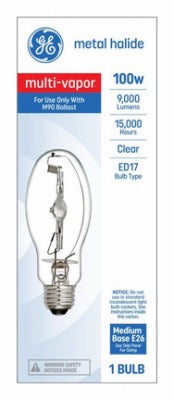 GE G E Lighting 18680 100W Metal Halide Bulb BD17 Medium Base