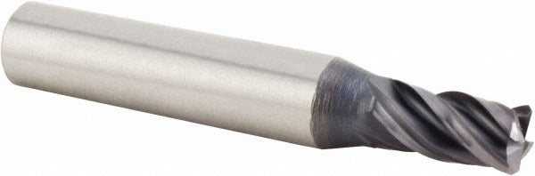 KENNAMETAL Kennametal 4169809 Square End Mill 3/8 Inch 4 Flute Altin Carbide