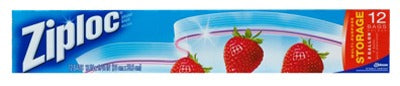 SC JOHNSON S C Johnson Wax 1143 Jumbo Storage Bags 2 Gallon 12 Count