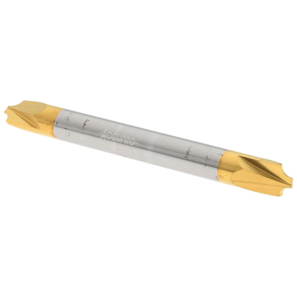 ACCUPRO Accupro 12179323 Corner Rounding End Mill 1/4 in 2 Flute