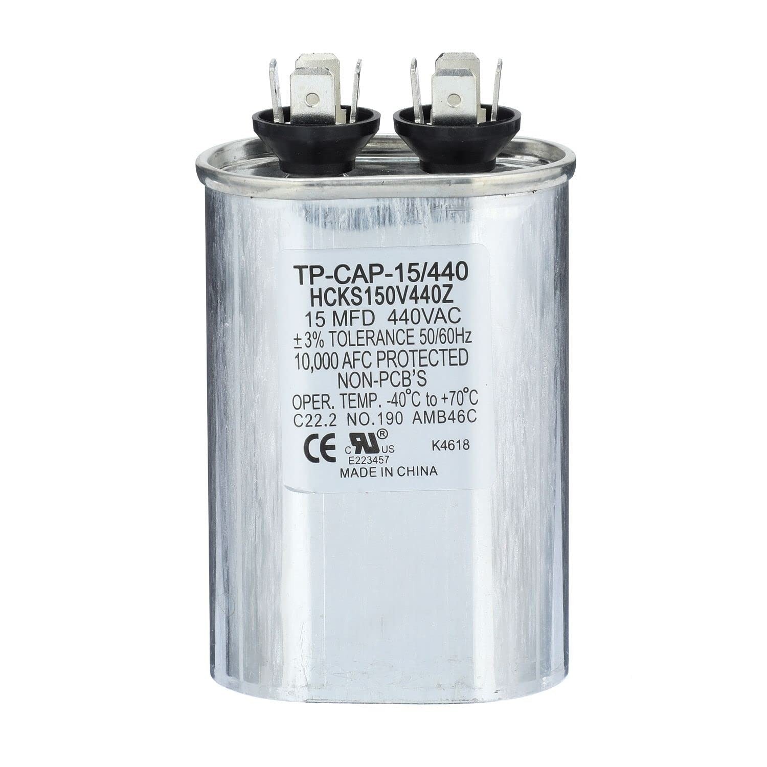 HARTLAND CONTROLS Hartland Controls tp-cap-15/440 Run Capacitor 15 Mfd 440V