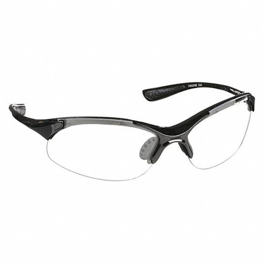 RADIANS Radians 1524 Safety Glasses Clear Lens Half-frame