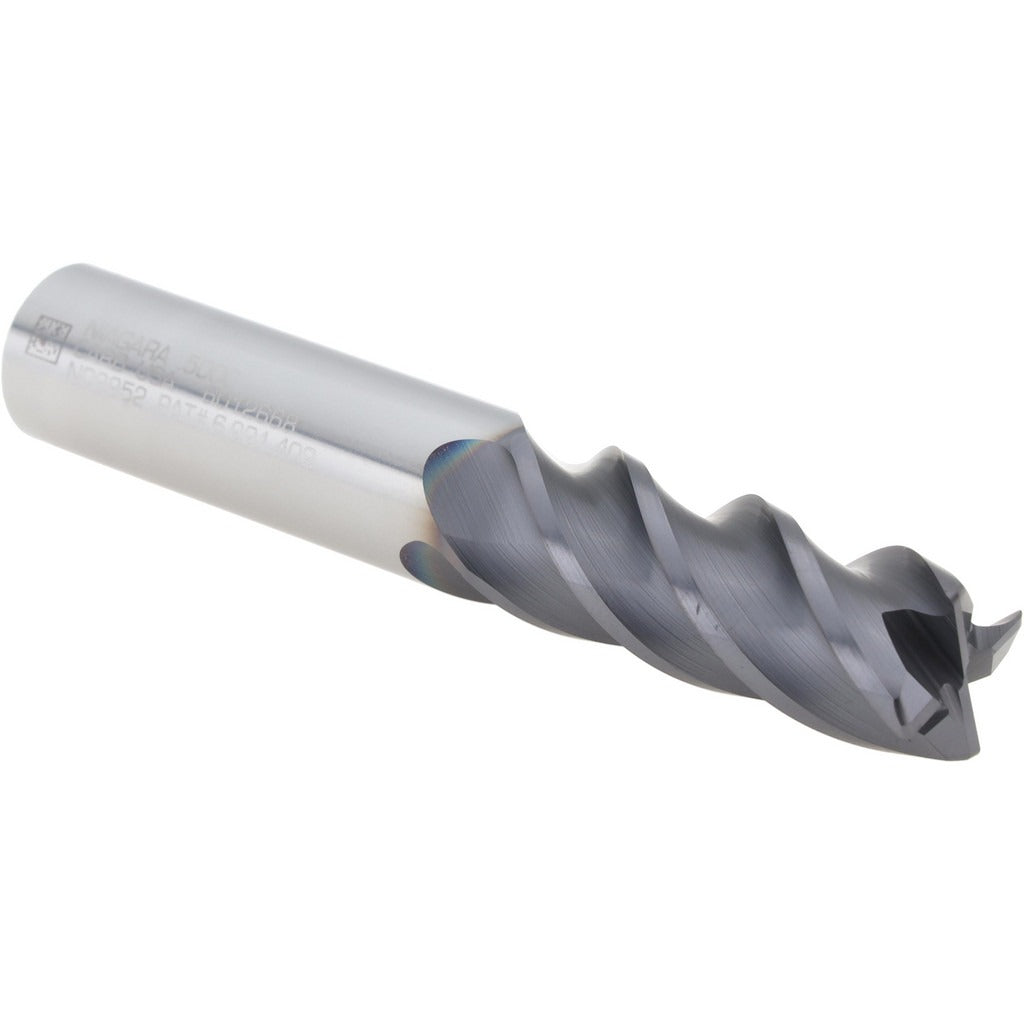 SECO TOOLS Seco 03084172 Corner Radius End Mill 1/2 in 4 Flute Carbide
