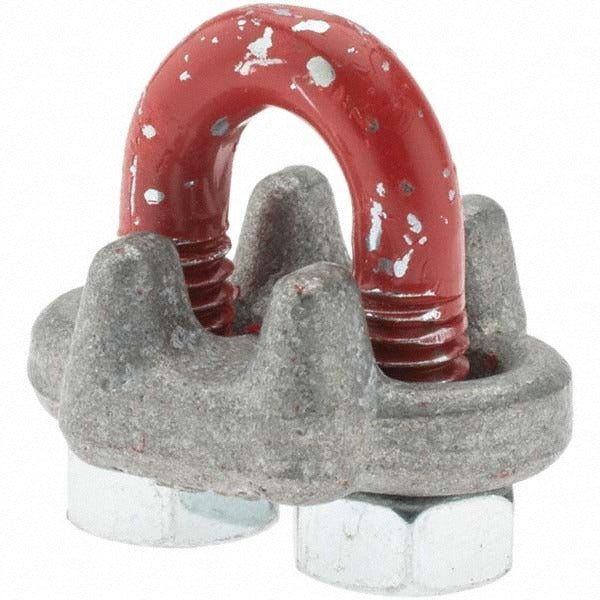 VALUE COLLECTION Value Collection 50420 Wire Rope Clip 1/8 in Galvanized Steel 25pk