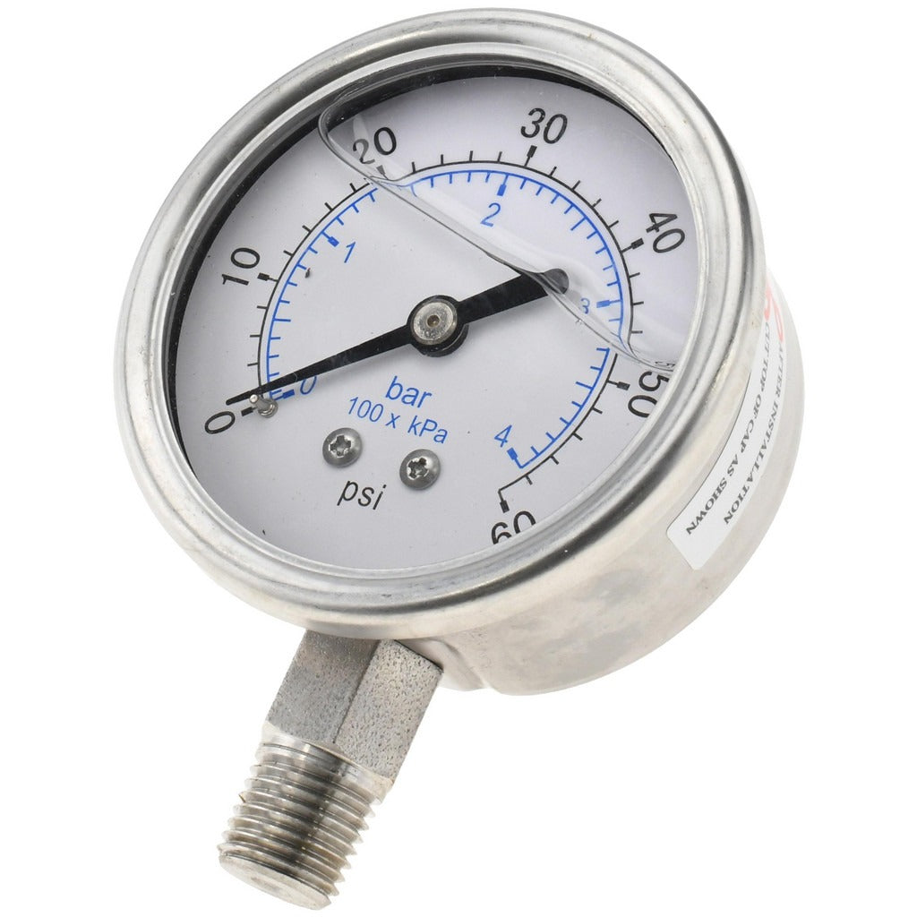 VALUE COLLECTION Value Collection 116AL25060 Pressure Gauge 60 Psi