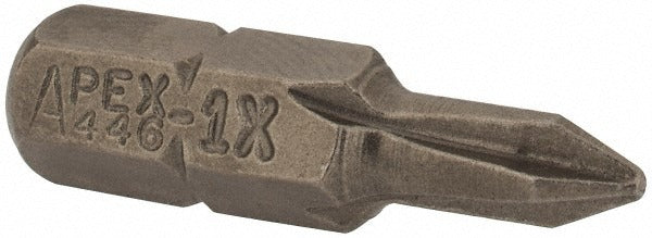 APEX Apex 446-1X Phillips Insert Bit No. 1 1/4 in Drive