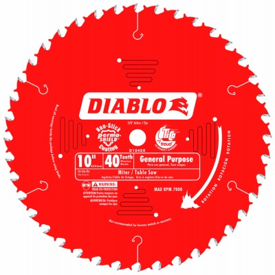 DIABLO Freud D104040VP 10 in 40T Circular Saw Blade 5 Pack