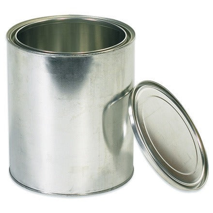 BSC PREFERRED Bsc Preferred HAZ1072 Metal Cans with Lids 36-pack