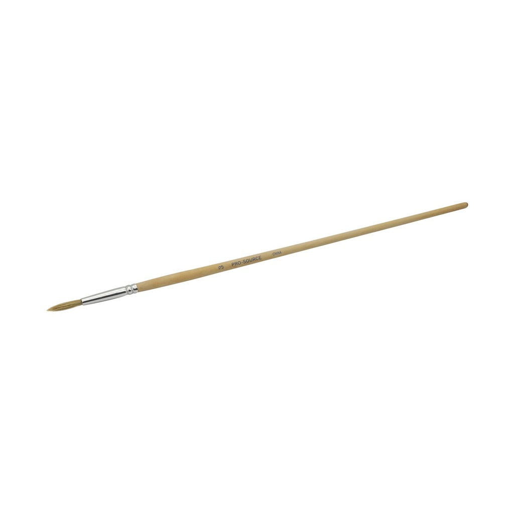 PRO-SOURCE Pro-source AUB03-3 Artist Paint Brush Size 3 Boar Pig