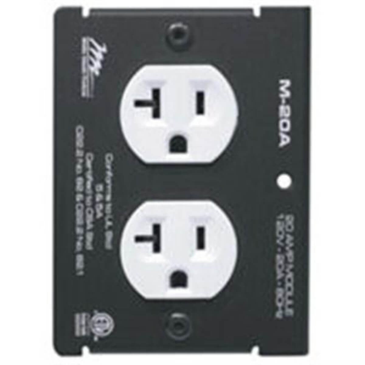 MIDDLE ATLANTIC Middle Atlantic M-20A 4 inches Mpr 20A Duplex Module