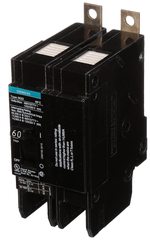 Siemens BQD260 Molded Case Circuit Breaker 60 Amp 480 VAC 2 Pole