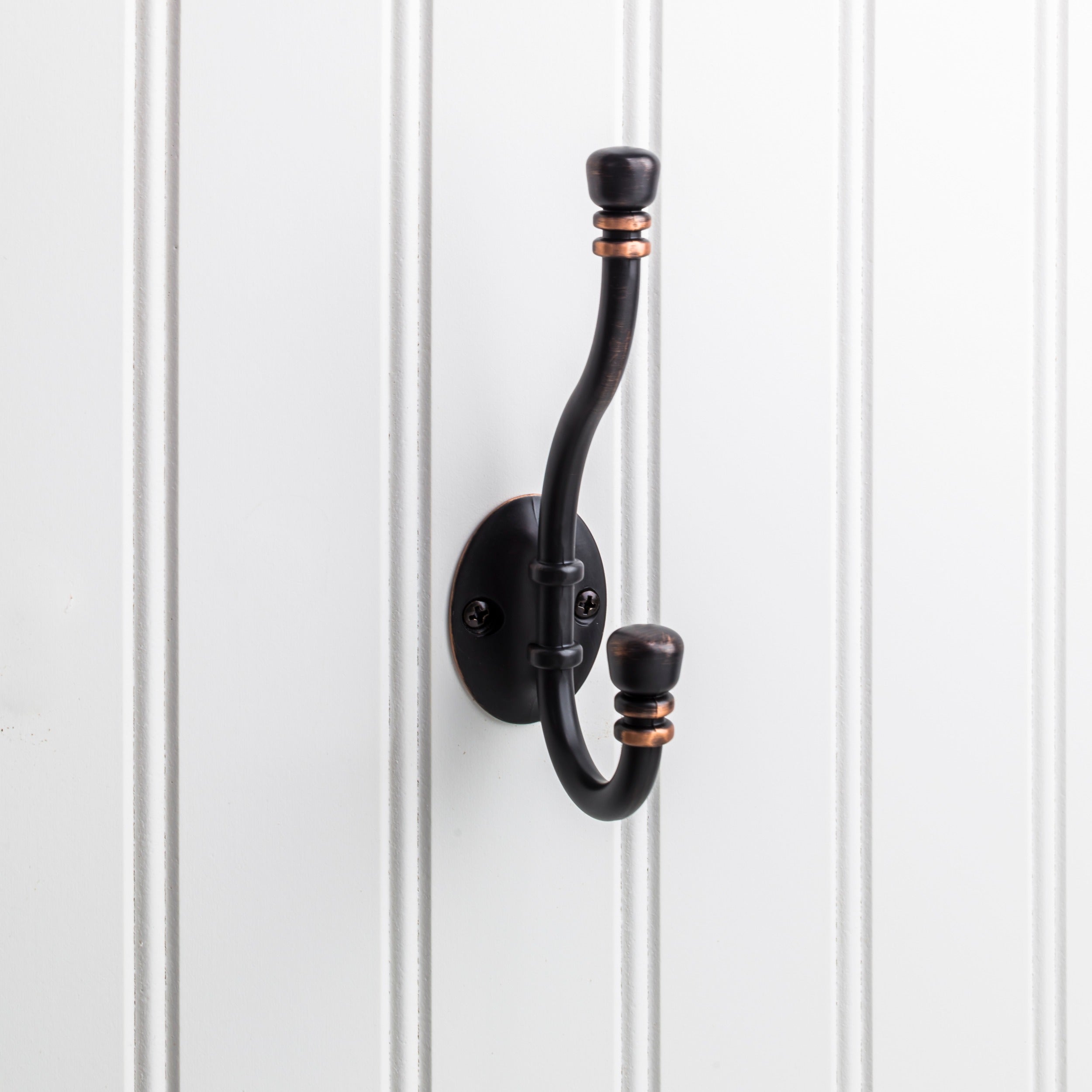 ELEMENTS Elements YD50-518DBAC Double Prong Wall Mount Hook