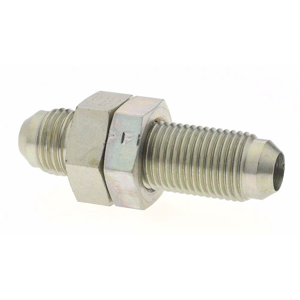 PARKER Parker P00186 Steel Flared Tube Union 3/8 in 37 Degree