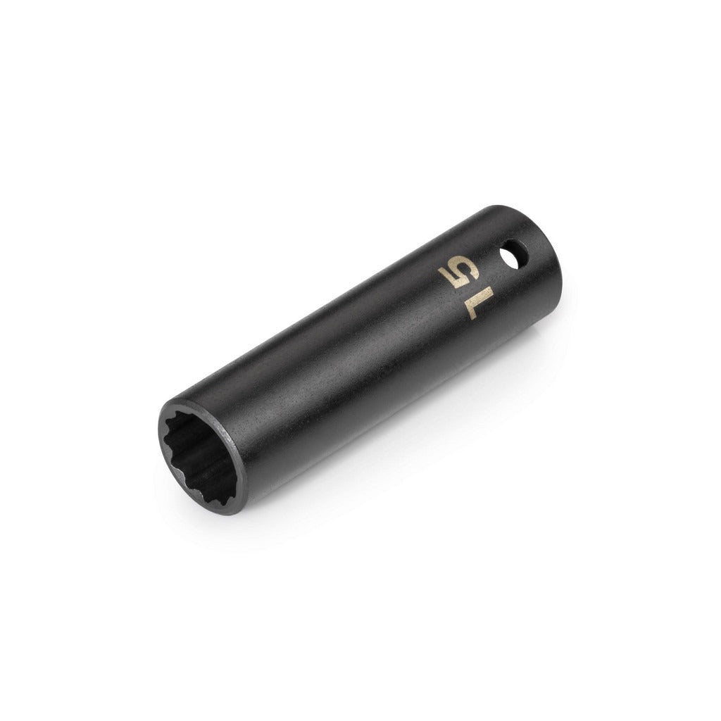 TEKTON Tekton SID23315 Deep 12-point Impact Socket 1/2 in 15 Mm