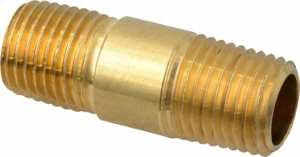 EATON Eaton 3327X4 Brass Long Nipple 1/4 Mnptf 1200 Psi