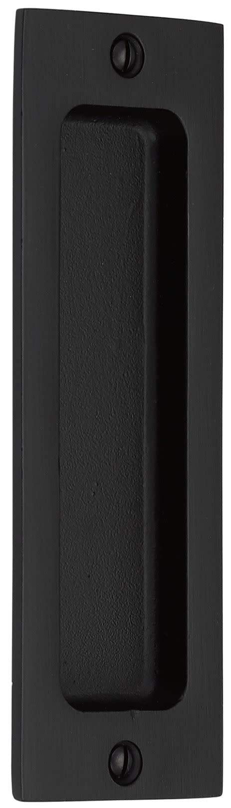 EMTEK Emtek 220406FB Sandcast Bronze Rectangular Flush Pull 6 in