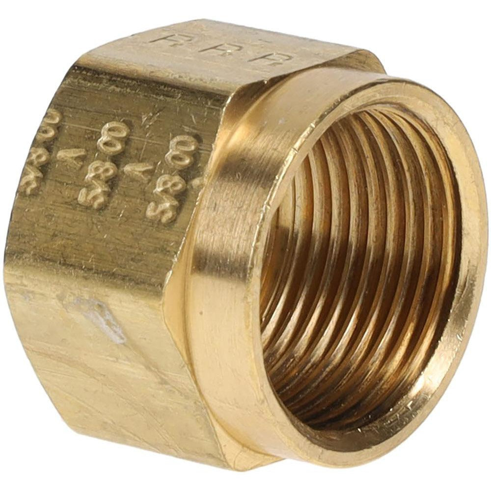 PARKER Parker 61NTA-10 Compression Tube Nut Brass 5/8 Inch Od