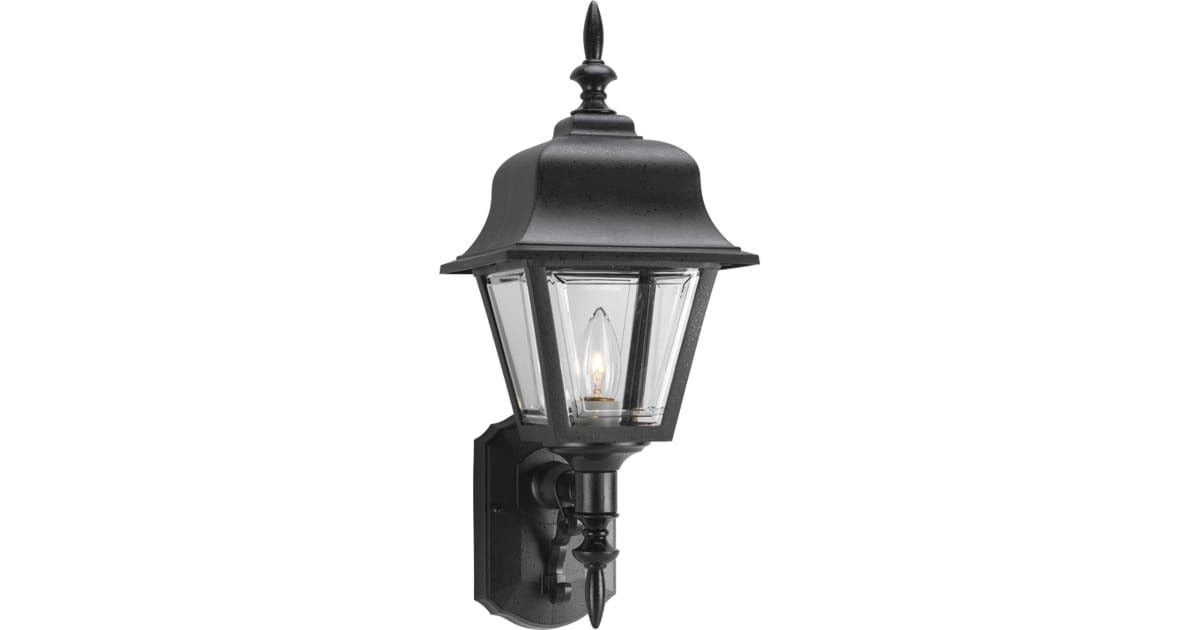 PROGRESS LIGHTING Progress Lighting P5656-31 1-Light Medium E-26 Incandescent Wall Lantern 100W (1-Pack) P5656-31
