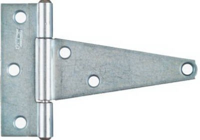 NATIONAL HARDWARE National Mfg N129-023 Extra Heavy T Hinge 4 Inches Zinc