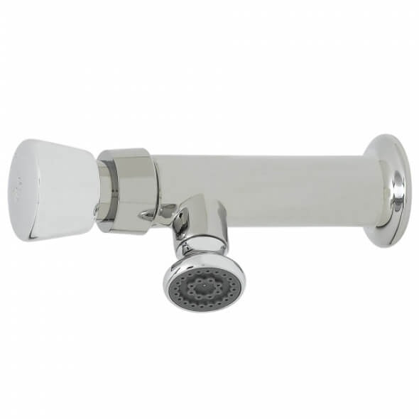 T&S BRASS T&S Brass B-0800 Single Temperature Self-Closing Metering Faucet 2.2 GPM (Wall Mount)