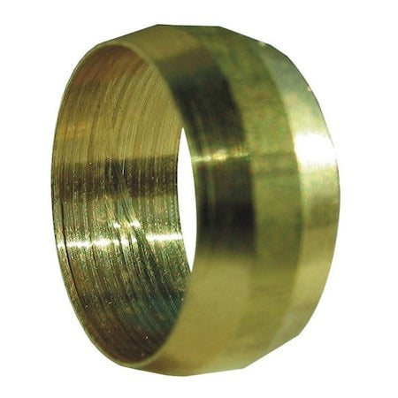 ANDERSON METALS Anderson Metals 730060-04 1/4 In Low Lead Brass Compression Sleeve (5-Pack)