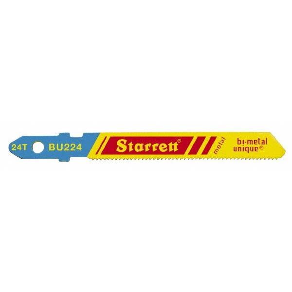 STARRETT Starrett 68728 Bi-metal Jigsaw Blade 24 Tpi U-shank