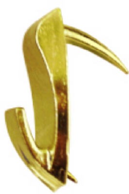 HILLMAN Hillman Fasteners 122394 Brass Picture Hanger 60 Lb 3 Pack