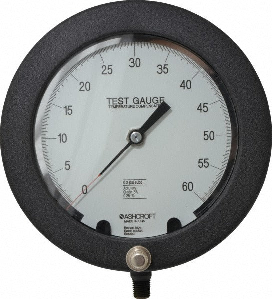 ASHCROFT Ashcroft 92644 Pressure Gauge 0-60 Psi 6 Inch Dial Npt