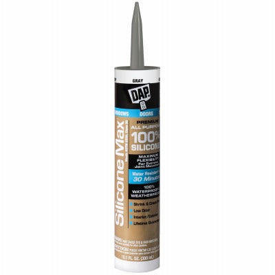 DAP Dap Inc 8787 Silicone Sealant 10.1 Oz Gray Window Door