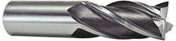 SECO TOOLS Seco 17011873 Square End Mill 1-1/4 in Cobalt 4 Flute