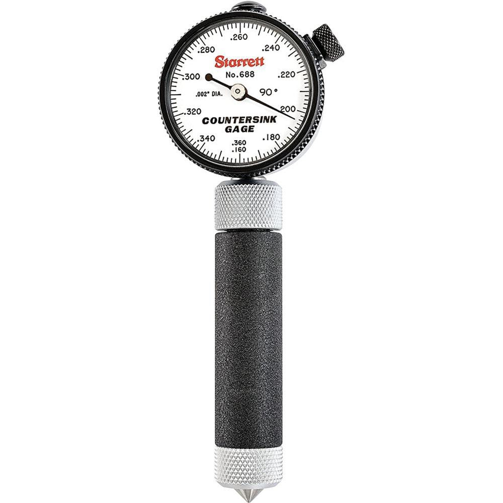 STARRETT Starrett 63703 Countersink Gage 90 Degree 0.16-0.36 in
