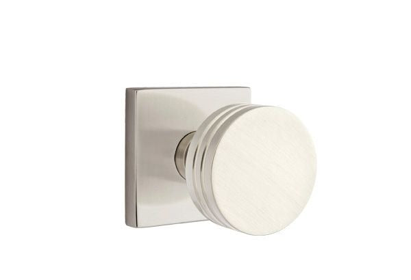EMTEK Emtek 5210BNUS15 Bern Knob Privacy Lockset Satin Nickel