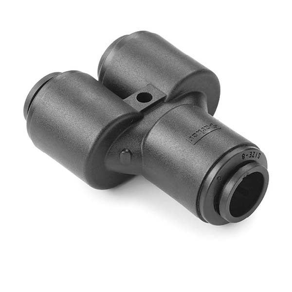 PARKER Parker FB4WY4-HBLK Push-to-connect Union 1/4 Inch Od