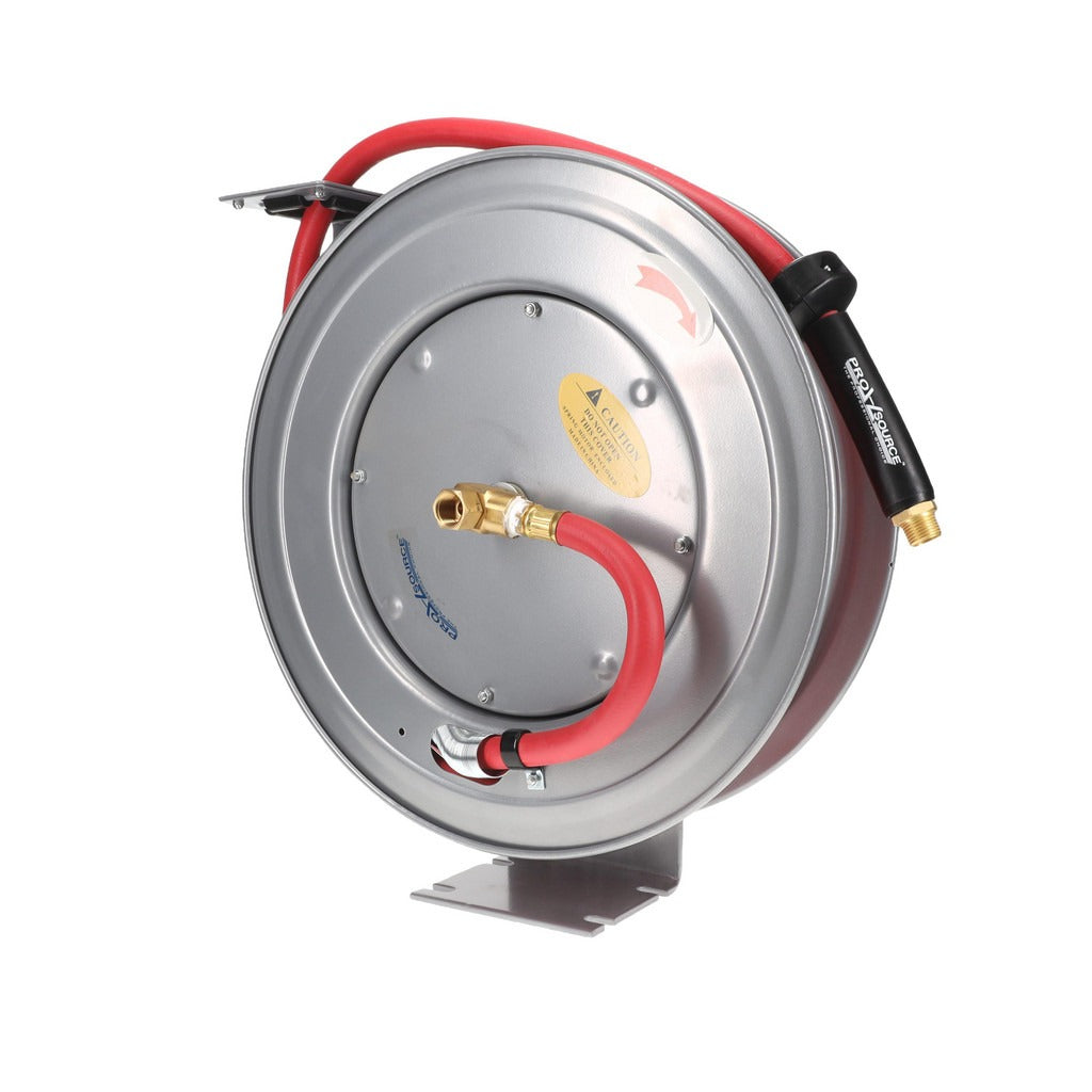 PRO-SOURCE Pro-source 2810055010PRO Hose Reel 1/2 in 50 Ft Spring Retractable