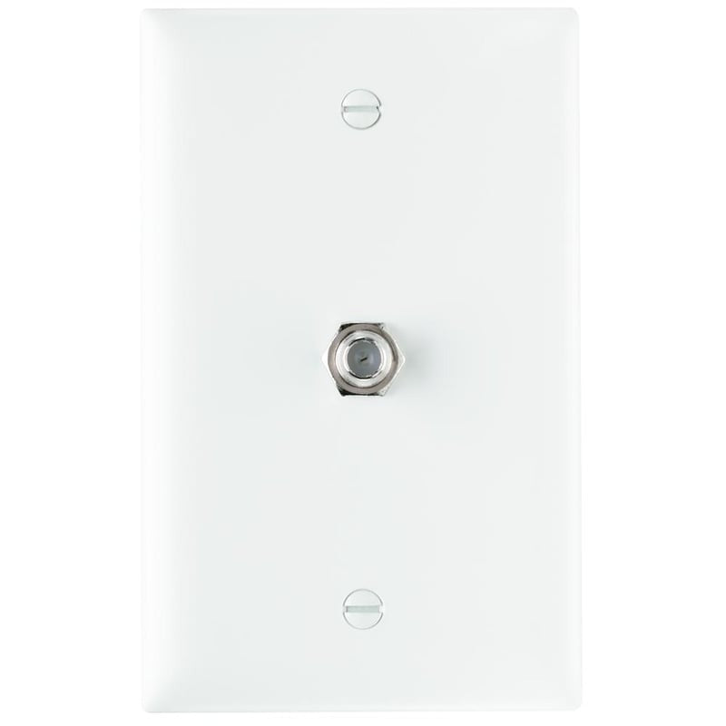 LEGRAND Legrand TPCATV-W 1-Gang Wallplate Wall Mount