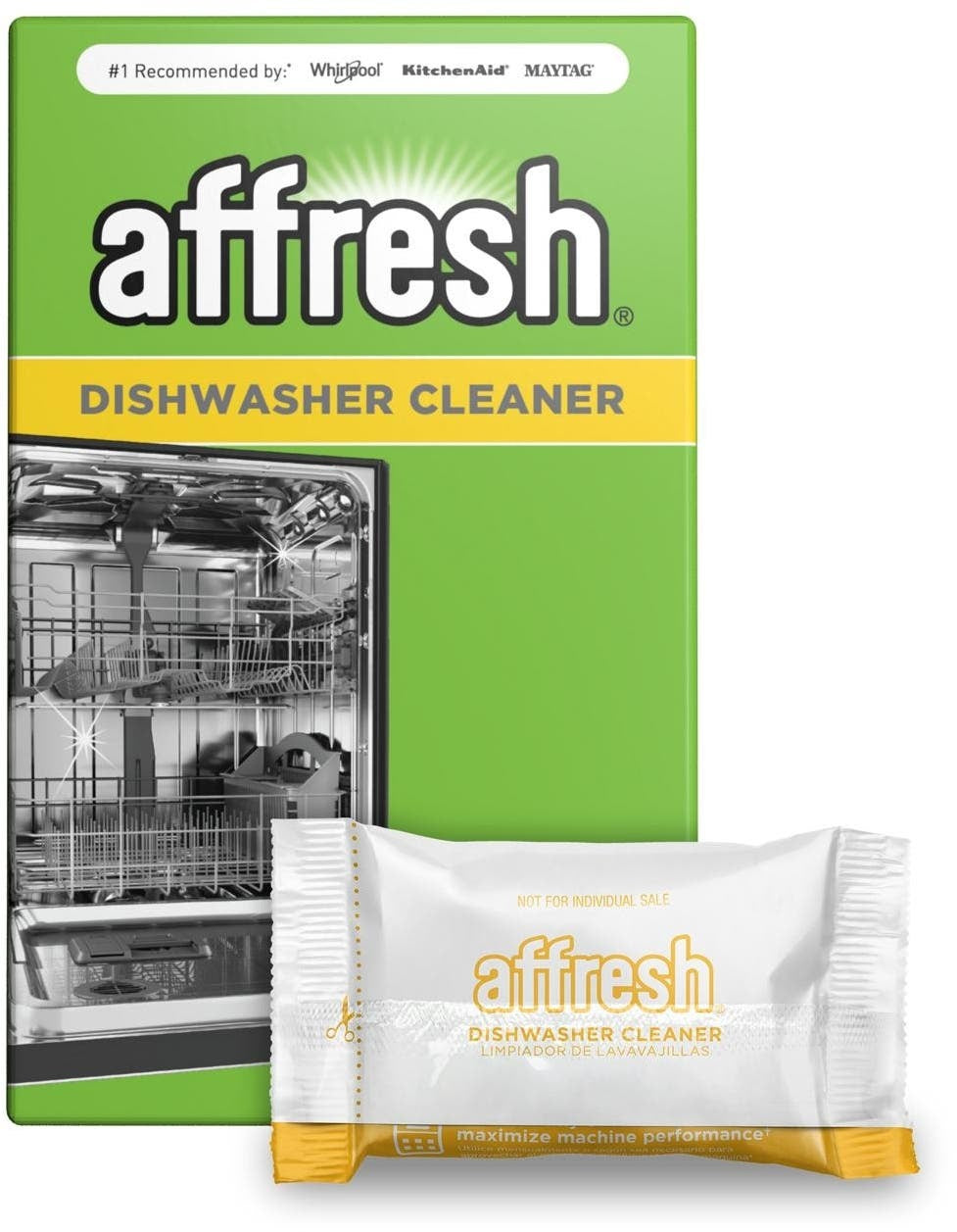 WHIRLPOOL Whirlpool W10282479 Affresh Dishwasher Cleaner (6 Pack)