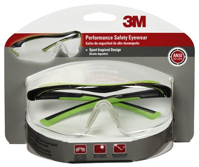 3M 3M 47100H1-DC Clear Sport Safety Glasses 4 Pack