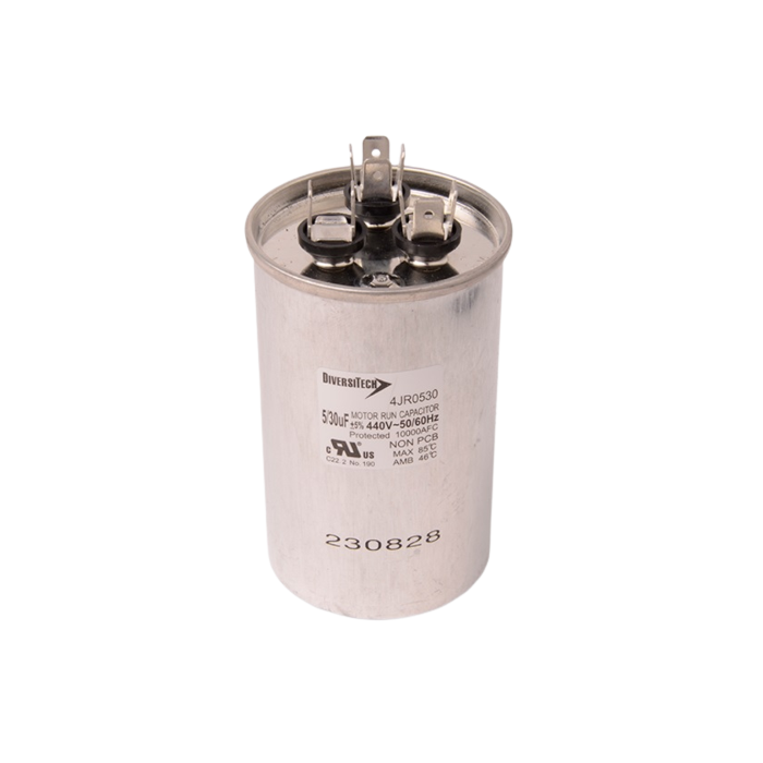 DIVERSITECH Diversitech 4jr0530 Dual Run Capacitor 30+5 Mfd 440V