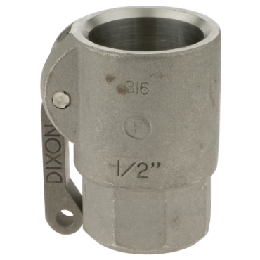 Dixon Valve & Coupling 50-D-SS | Dixon Cam & Groove Type D Coupler x Female NPT