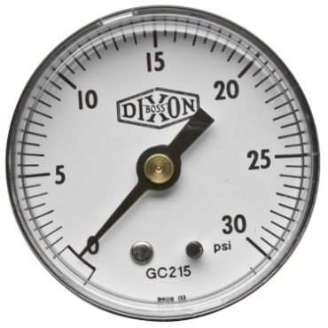 Dixon Valve & Coupling GC215 Dry Pressure Gauge