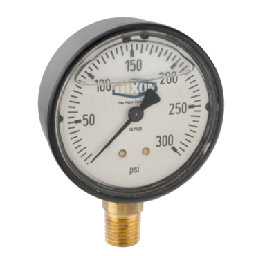 Dixon Valve & Coupling GLP525 | Liquid Pressure Gauge 0-300 PSI