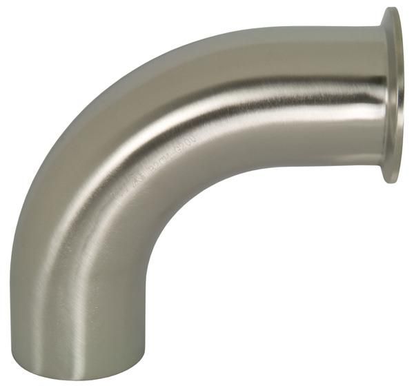 DIXON VALVE & COUPLING Dixon Valve and Coupling B2CM-G300 90 Degree Clamp x Polished Weld Elbow (3 in Tube OD)