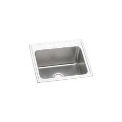 Elkay DLR2521103 Lustertone Classic Stainless Steel 25 x 21-1/4 x 10-1/8 Single Bowl Drop-in Sink