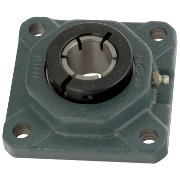 Dodge F4BDL112 Flange-Mount Ball Bearing Unit - 1-3/4 in Bore - 4-Bolt Flange Mount - Clamp Collar Locking