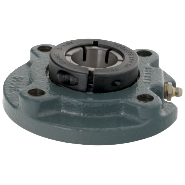 Dodge FCDL107 Flange-Mount Ball Bearing Unit - 1-7/16 in Bore - 4-Bolt Piloted Flange Mount