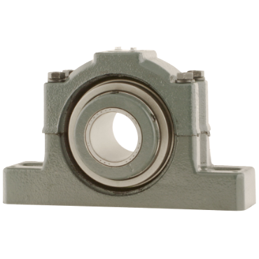 Dodge P2BK107RE Pillow Block Roller Bearing Unit - 1-7/16 in Bore Dia. - Expansion Bearing (Floating)