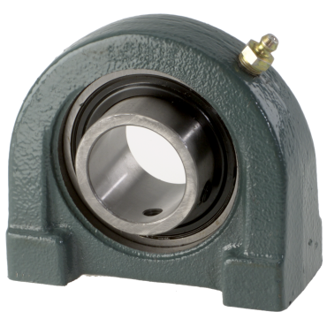 Dodge TBSXV100 Pillow Block Ball Bearing Unit - Tapped Base, 1 in Bore, Cast Iron Material, Non-Expansion Bearing (Fixed)