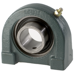 Dodge TBSXV100 Pillow Block Ball Bearing Unit - Tapped Base, 1 in Bore, Cast Iron Material, Non-Expansion Bearing (Fixed)