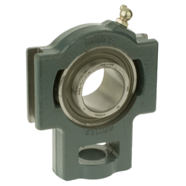 Dodge WSTU-SXR-115 Take-Up Ball Bearing Unit - Side Mount, 1.9375 in Bore, Cast Iron Housing, Eccentric Collar, 0.6875 in Slot